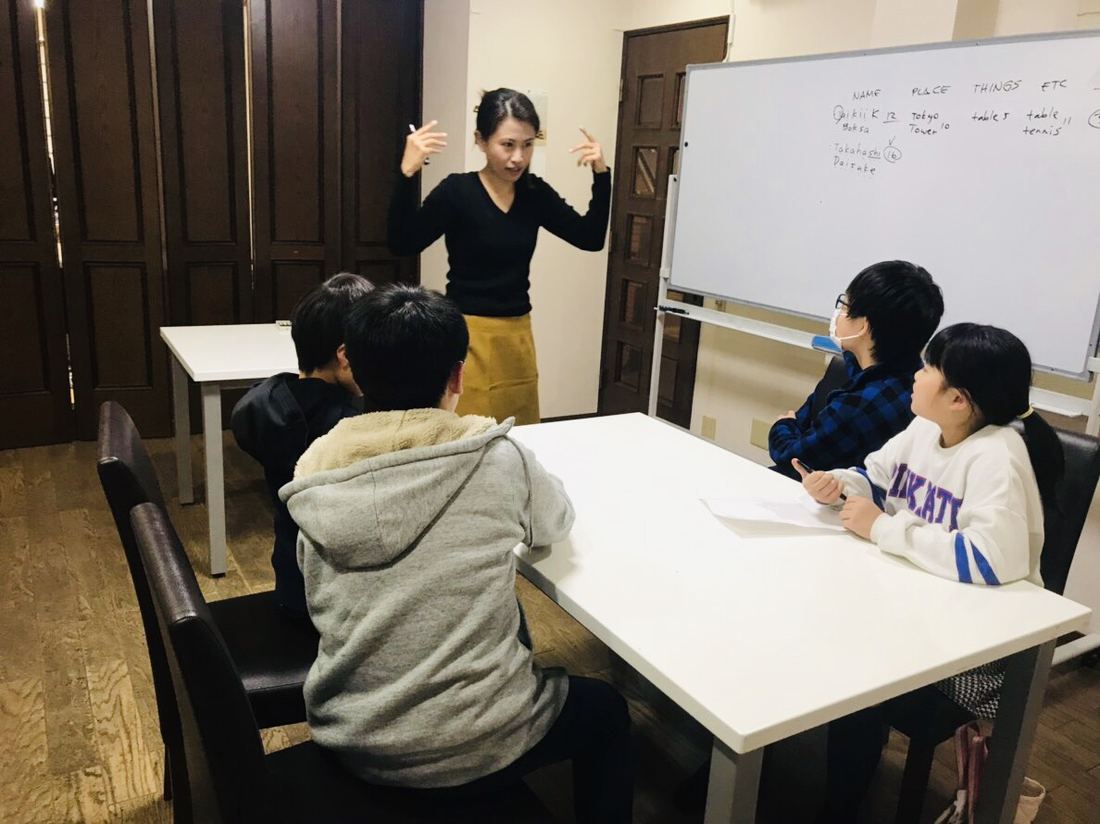 子供グループクラスの様子